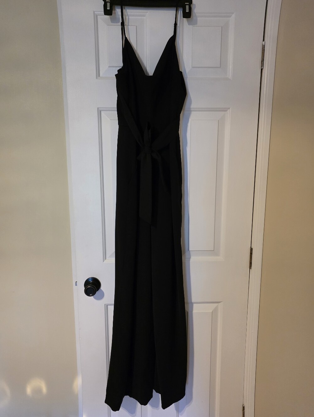 Antonio Melani Classic Black Spaghetti-Strap  Pant Suit